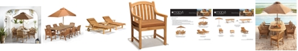 Furniture Bristol Teak Outdoor Dining Collection, Created for Macy's